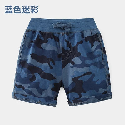 Pantalones cortos infantiles con dibujos divertidos (3T-10T)