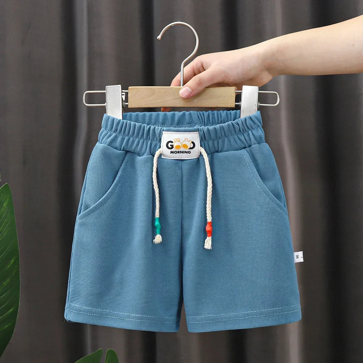 Pantalones cortos para niños "Buenos días" (3T-8T)