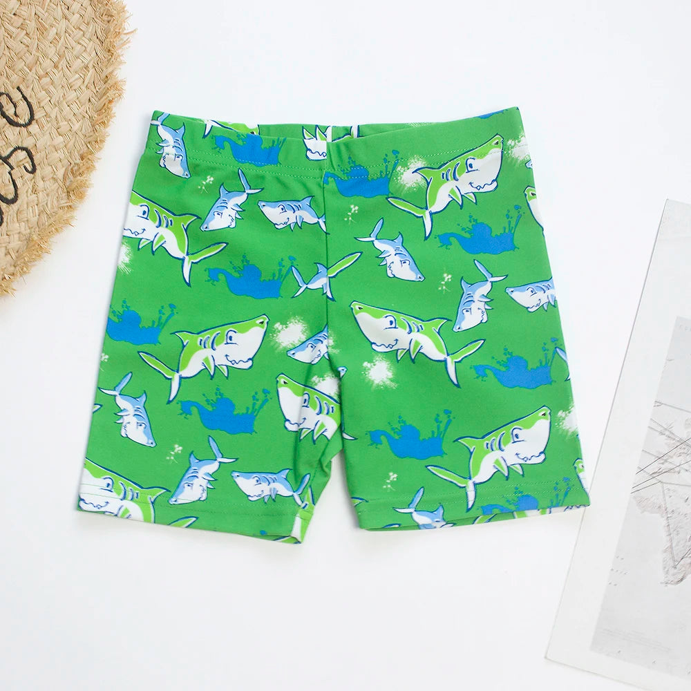 Pantalones cortos de playa Happy Shark para niños (3 a 10 años)