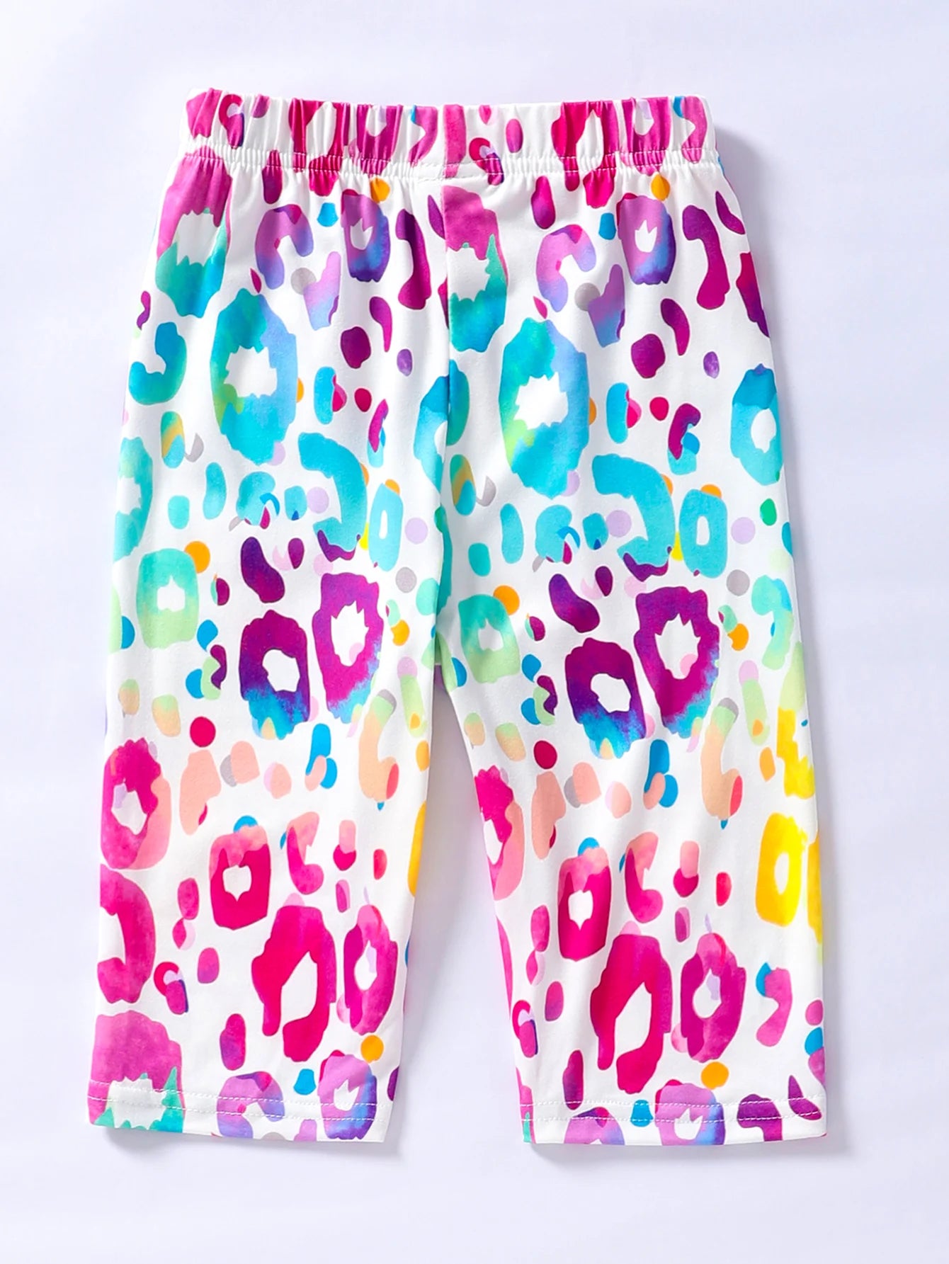 Pantalones cortos de verano arcoíris para niños (4-7 años)