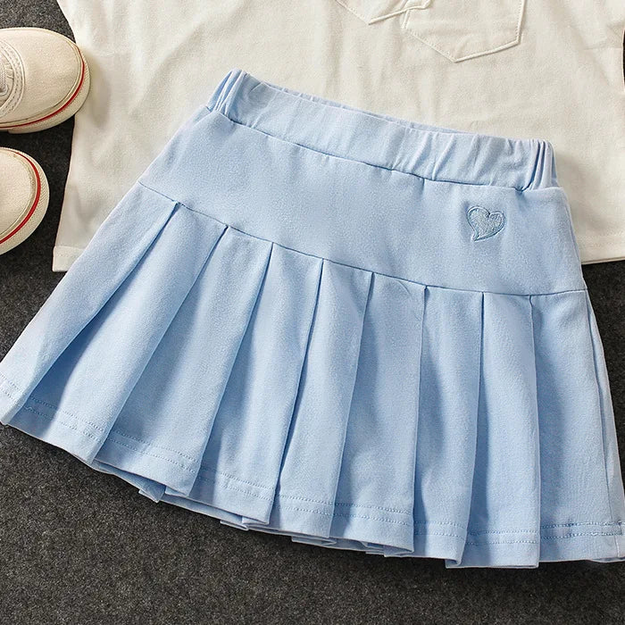 Saia Coraçãozinho Infantil (3T-9T)