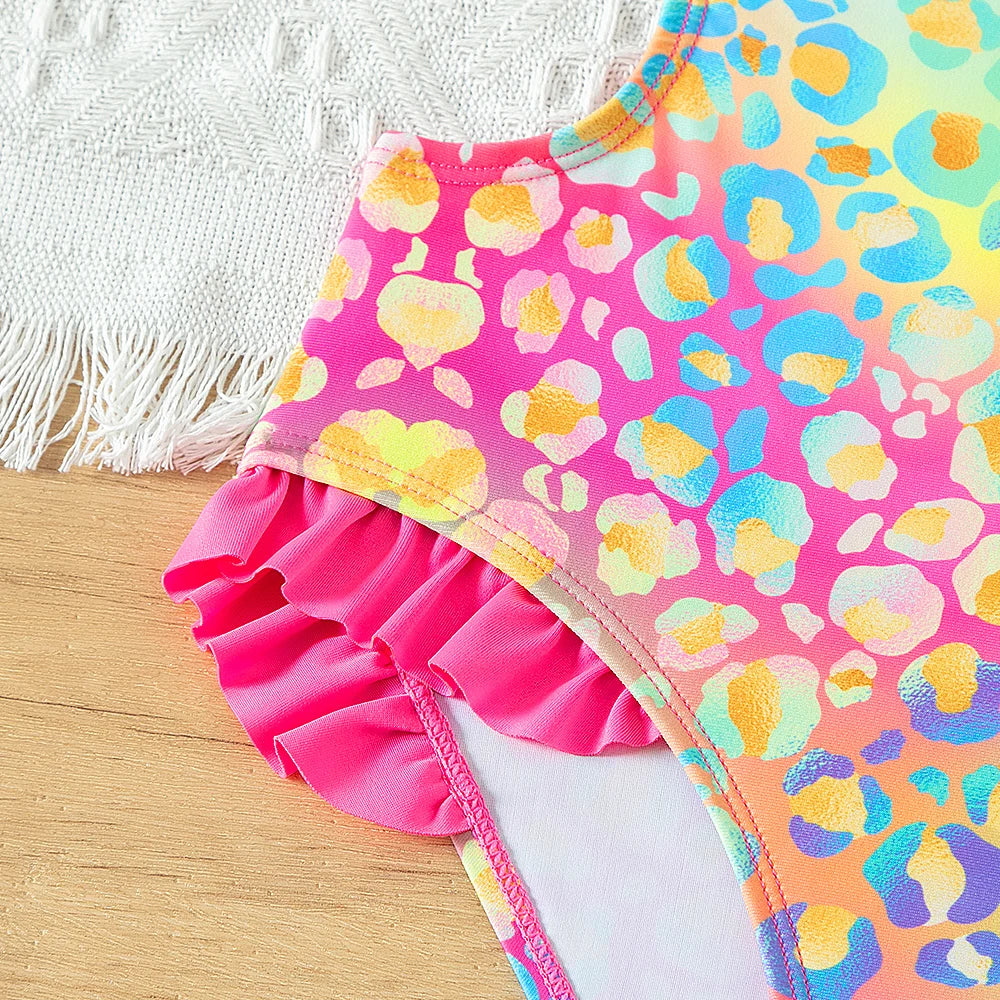 Rainbow Splash Kids Swimsuit (5Y-14Y)