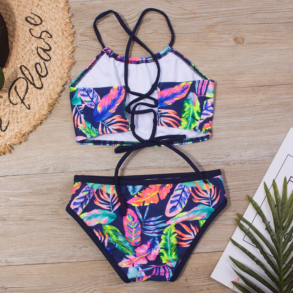 Bikini infantil chic de verano (7-14 años)