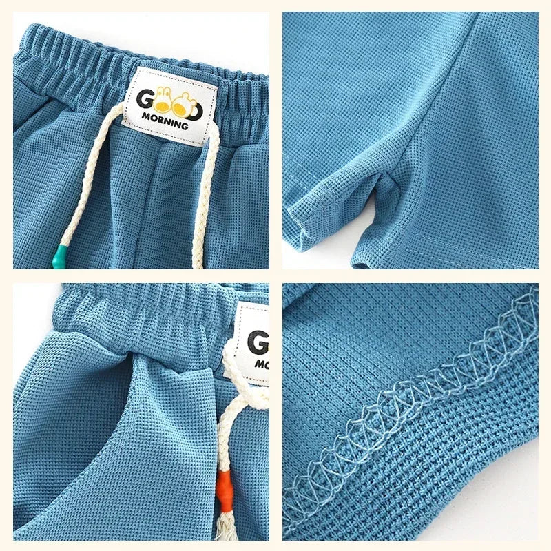 Pantalones cortos para niños "Buenos días" (3T-8T)