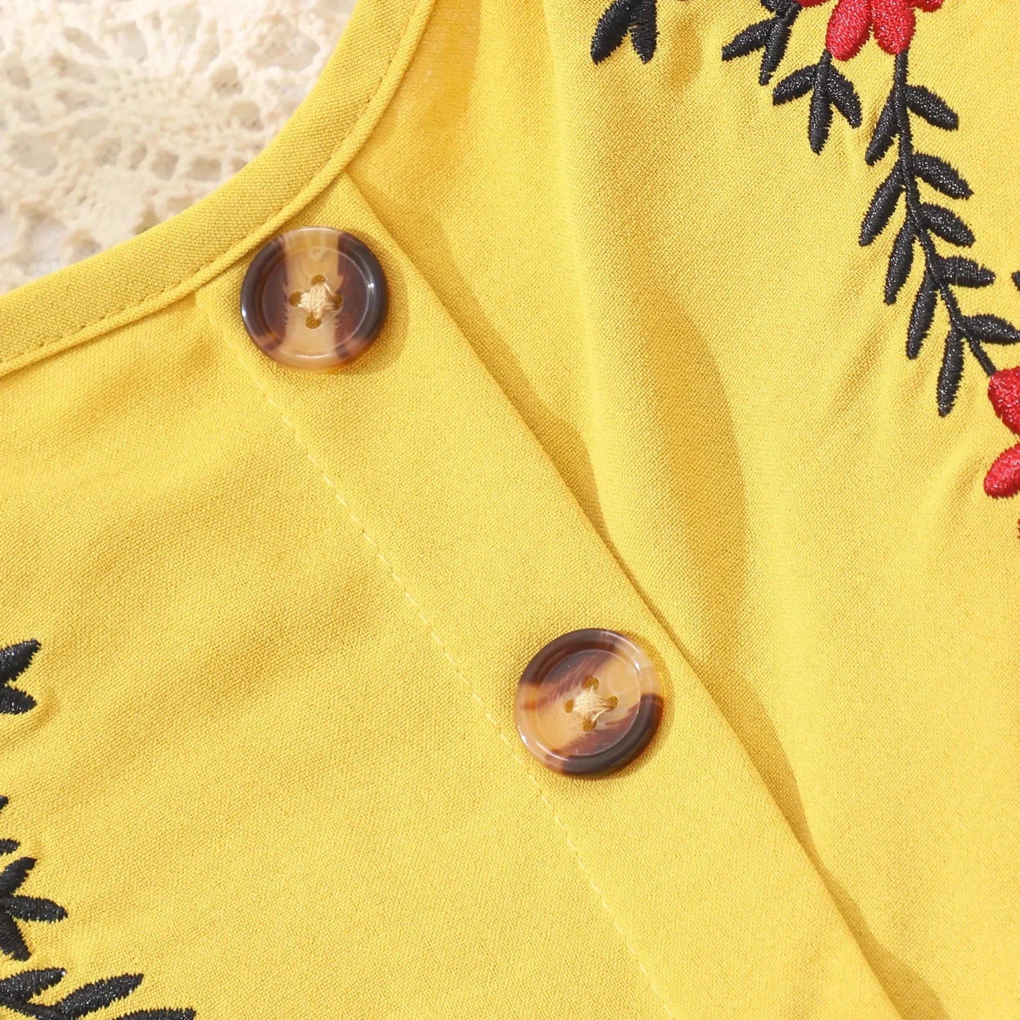 Vestido Vintage Sun Infantil (8Y-12Y)