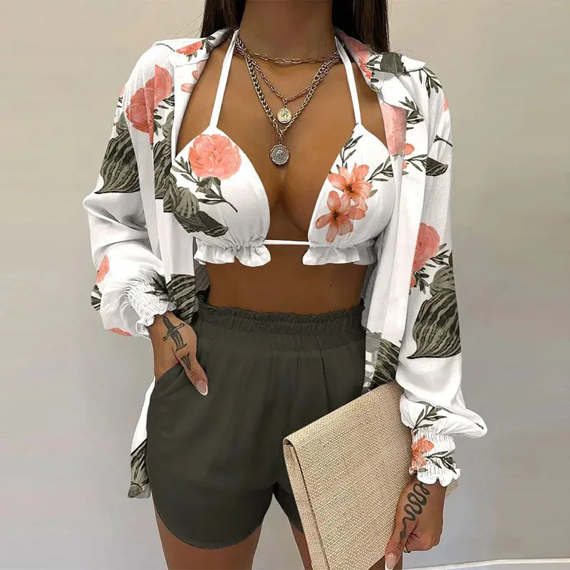 Conjunto Red Bloom