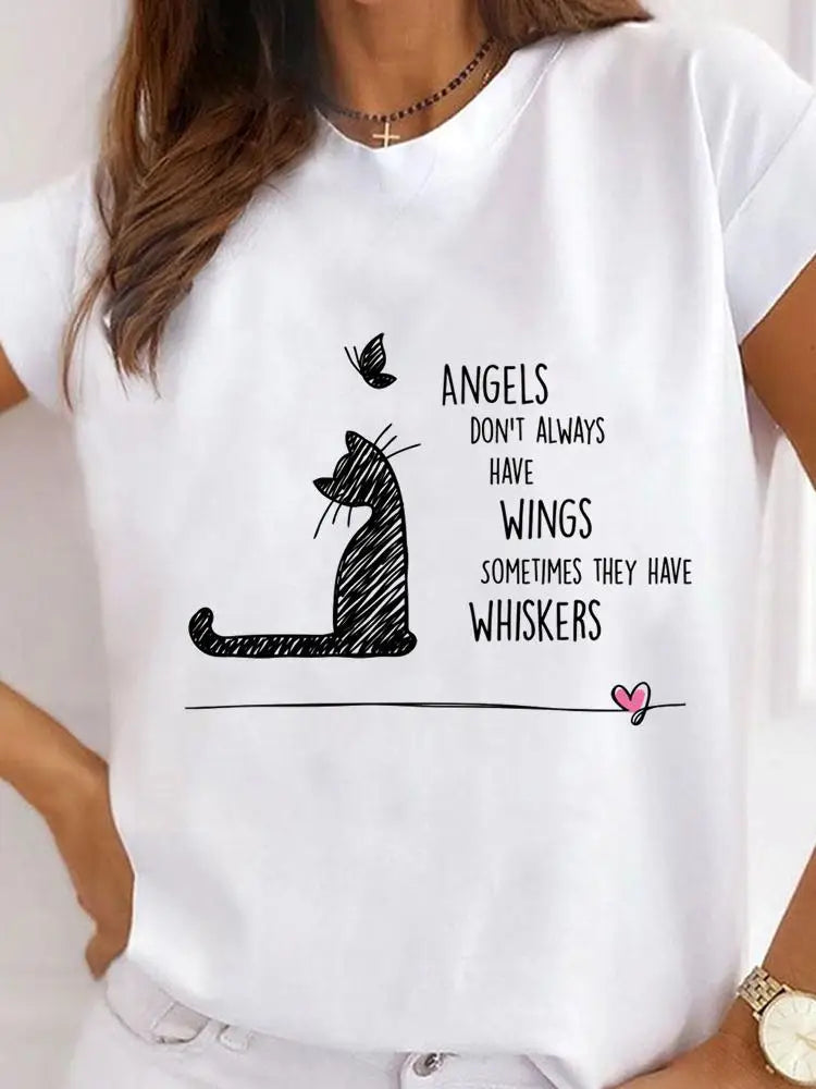 Camiseta para amantes de los gatos
