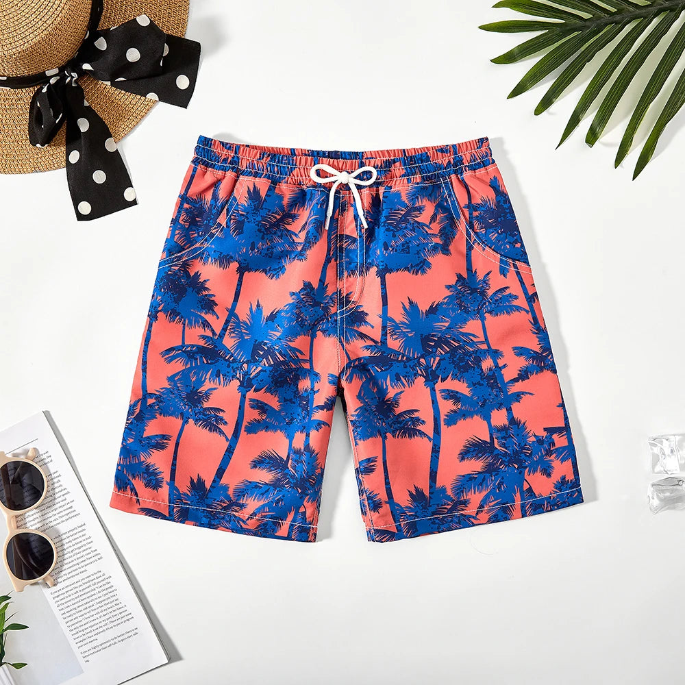 Pantalones cortos de playa PalmTree para niños (9-14 años)