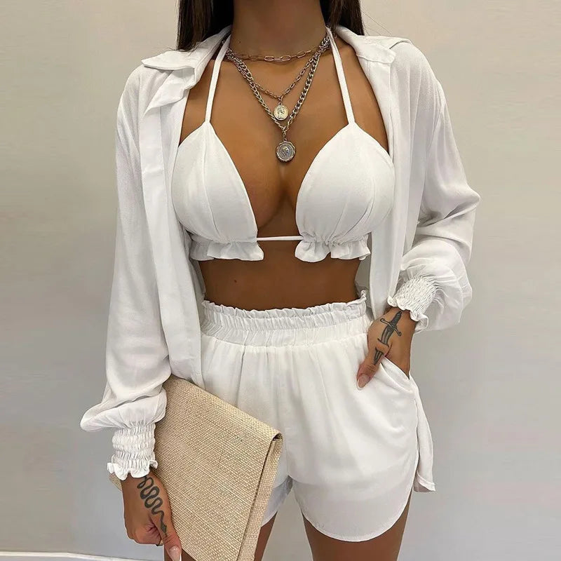 Conjunto Red Bloom