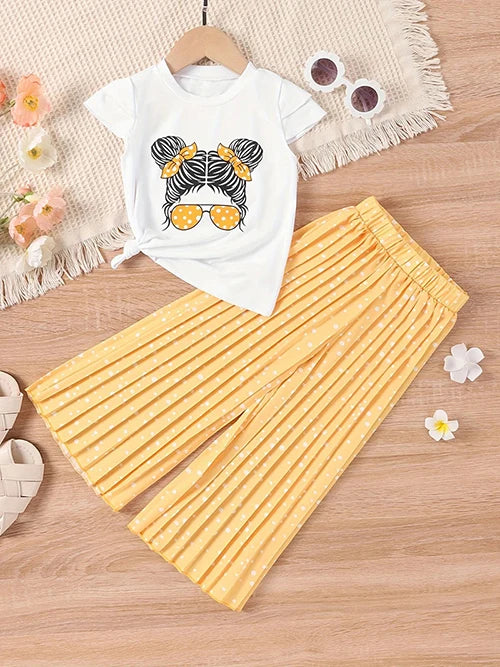 Conjunto Summer Style Infantil (4Y-7Y)