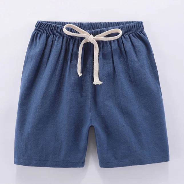 Pantalones cortos ligeros de verano para niños (3T-10T)