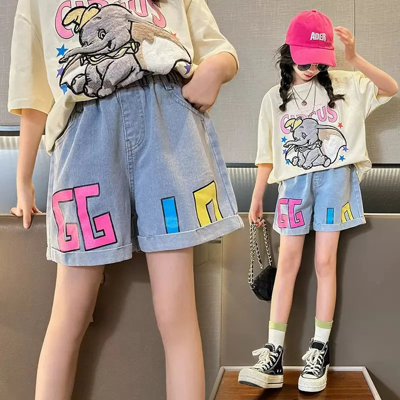 Pantalones cortos vaqueros GG Pop (3 a 14 años)