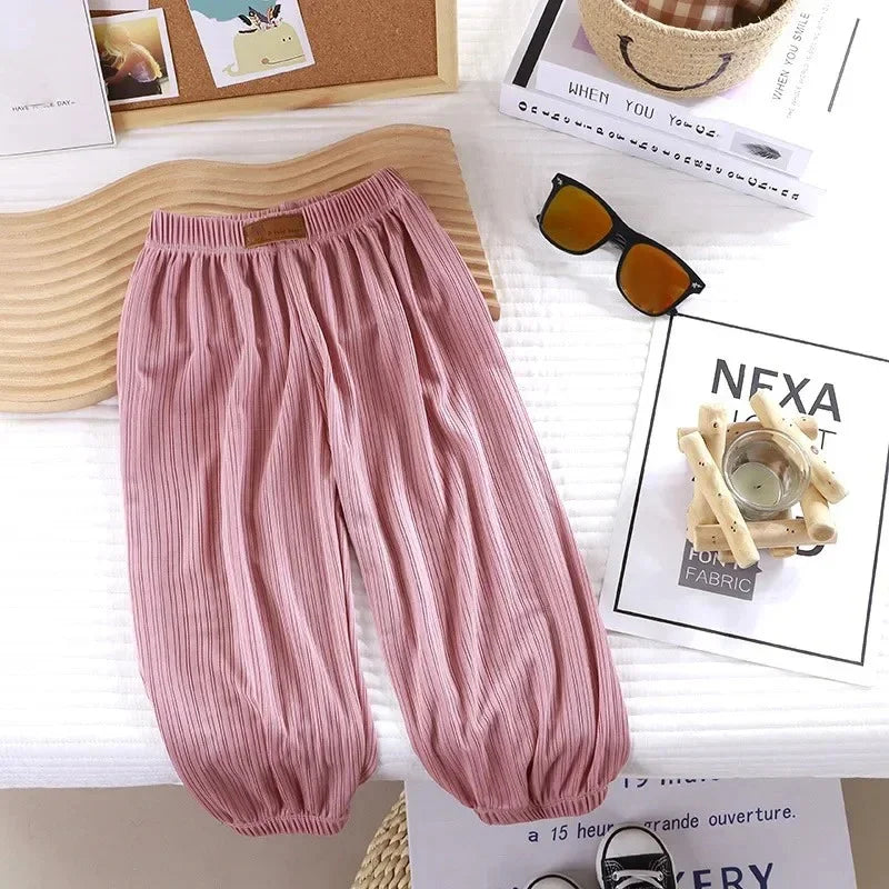 Pantalones de caramelo para niños (100 cm-140 cm)