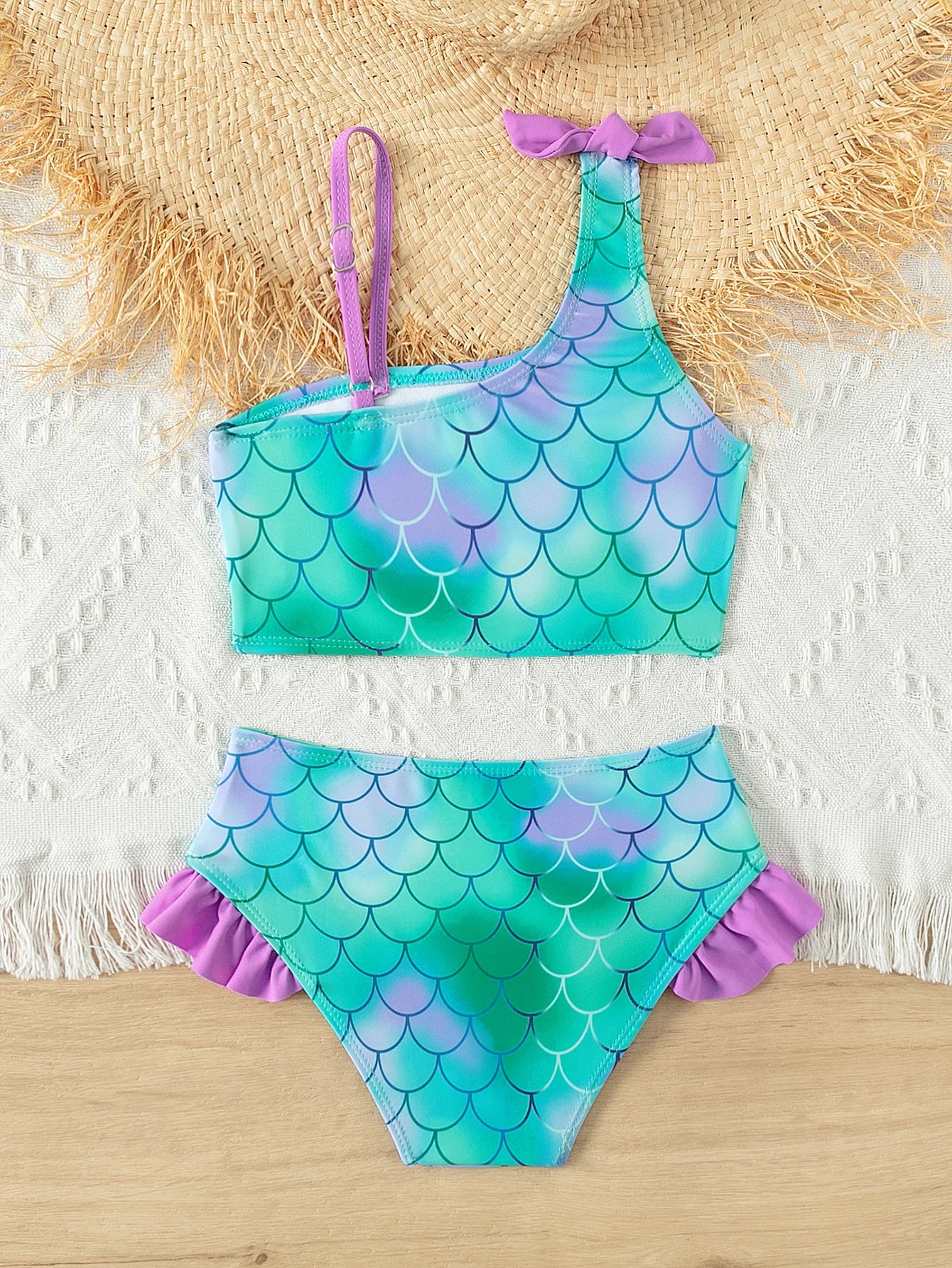 Biquíni Ocean Sparkle Infantil (4Y-7Y)