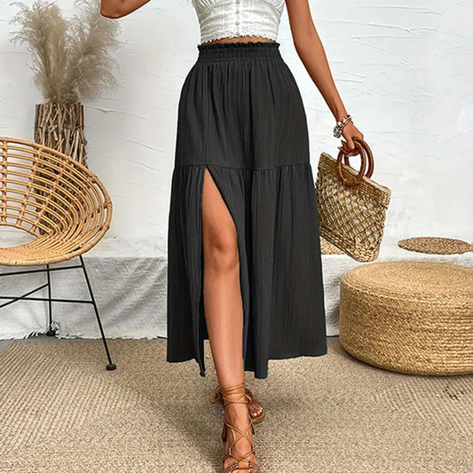 Falda midi bohemia de Y.KUKU
