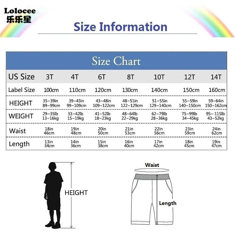 Pantalones cortos Good Life para niños (6T-14T)