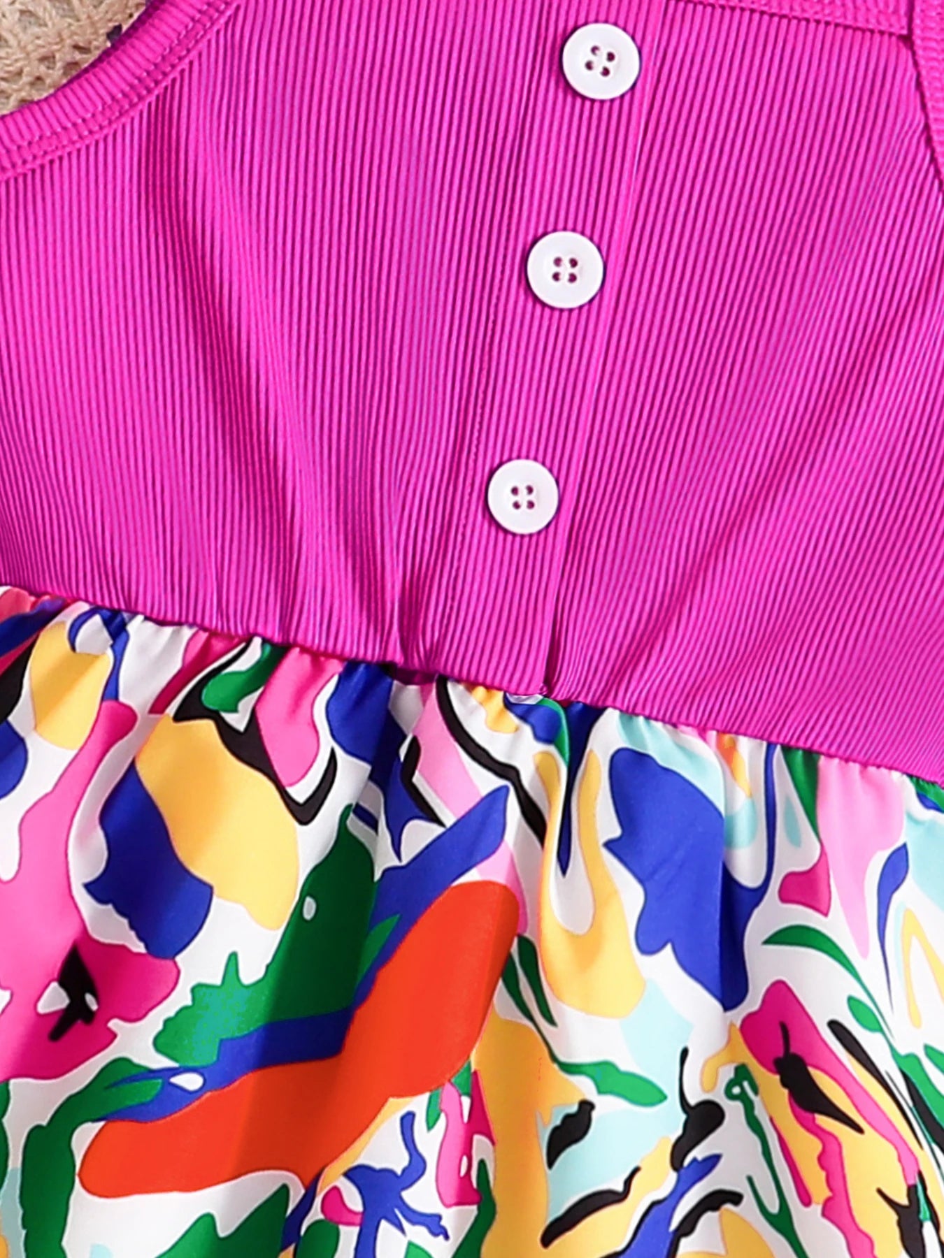 Summer Art Dress for Kids (4Y-8Y)