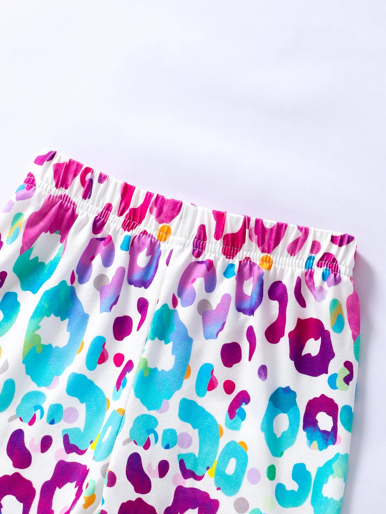 Pantalones cortos de verano arcoíris para niños (4-7 años)