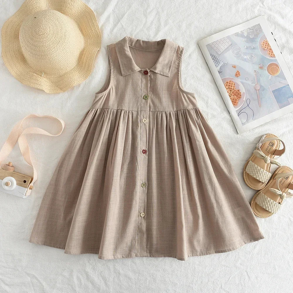 Vestido infantil Little Bloom (3T-7T)