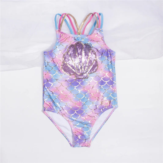 Fato de Banho Sweet Mermaid Infantil (5Y-14Y)