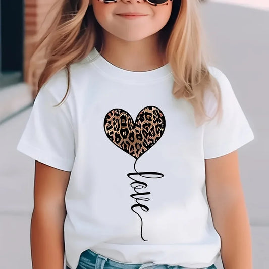 T-Shirt Love Chic Infantil (3Y-8Y)