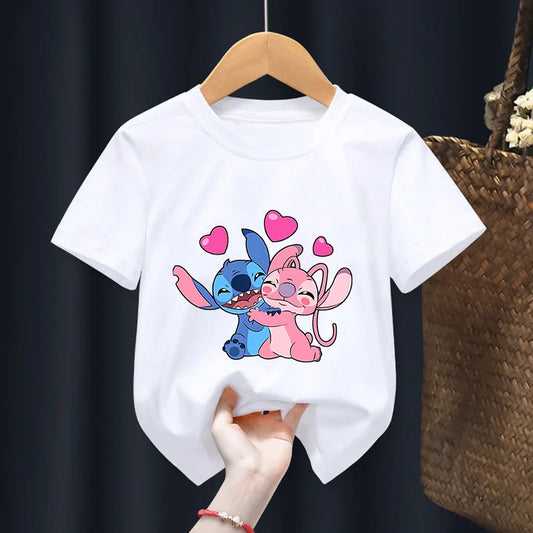 T-Shirt Stitch&Angel Infantil (100cm-160cm)