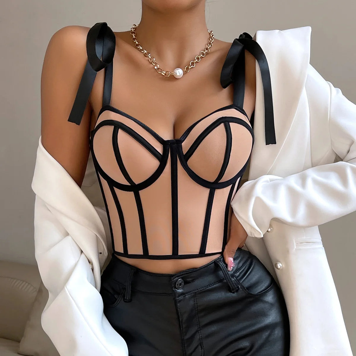 Top corsé Spice Vibes