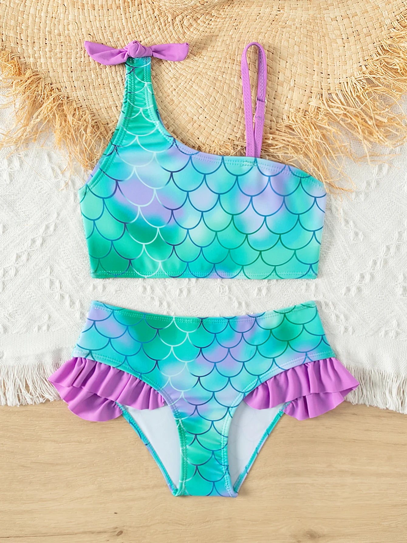 Biquíni Ocean Sparkle Infantil (4Y-7Y)