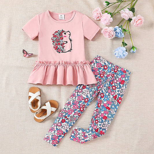 Conjunto Flowery Hedgehog (100cm-130cm)