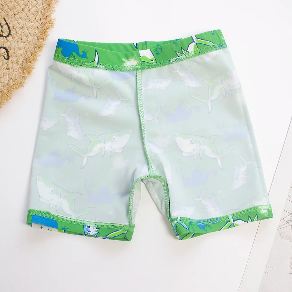 Pantalones cortos de playa Happy Shark para niños (3 a 10 años)