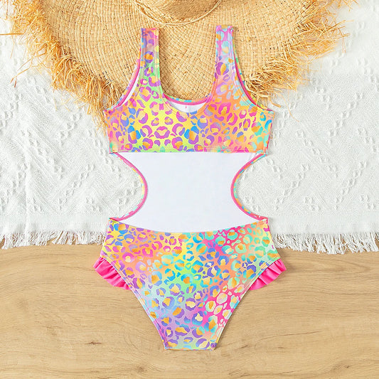Fato de Banho Rainbow Splash Infantil (5Y-14Y)