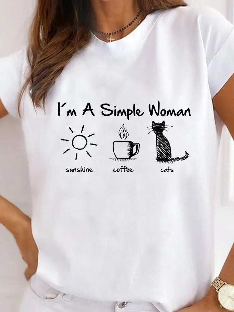 Camiseta para amantes de los gatos