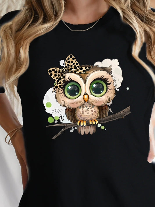 Camiseta con el estado de ánimo del búho