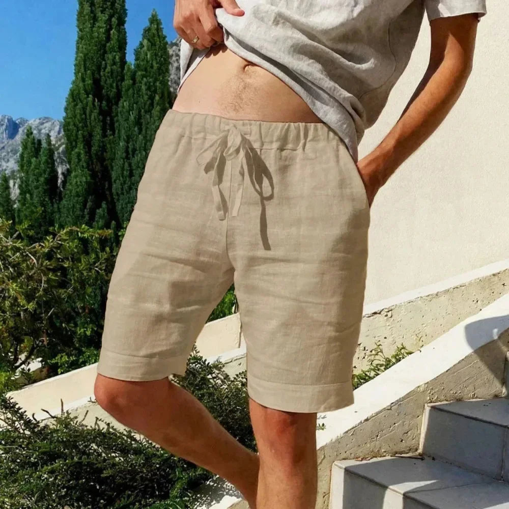Linen Breeze Shorts