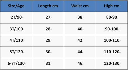 Pantalones cortos Summer Breeze para niños (3T-7T)