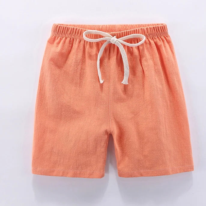 Pantalones cortos ligeros de verano para niños (3T-10T)