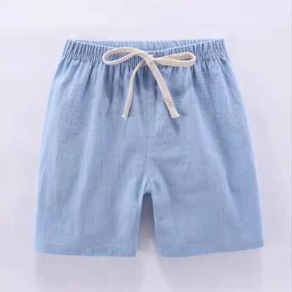 Pantalones cortos ligeros de verano para niños (3T-10T)