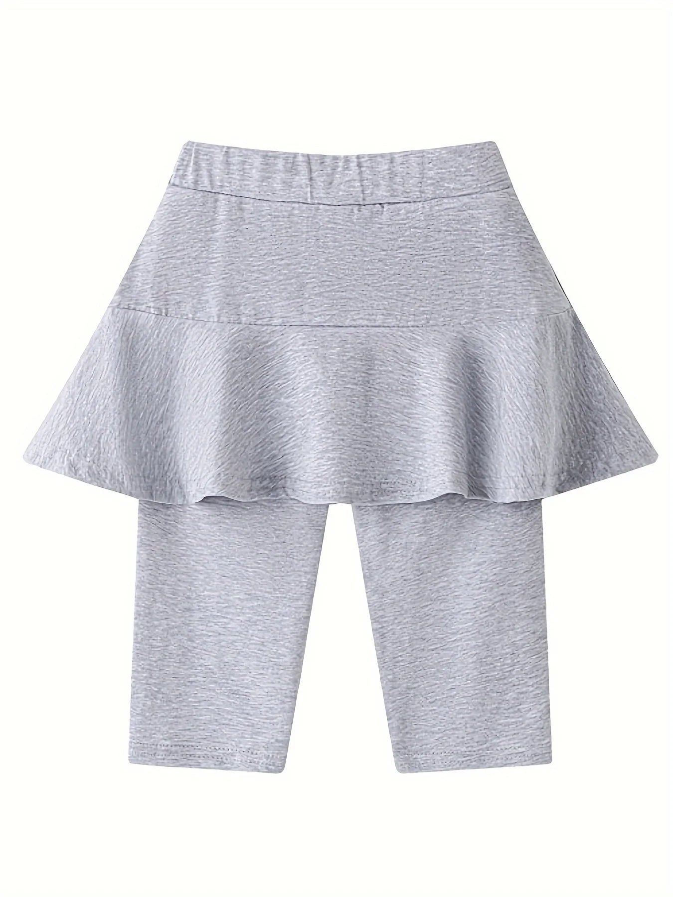 Pantalones cortos tipo leggings con falda (110 cm-150 cm)