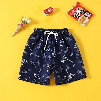 Pantalones cortos de playa divertidos de verano para niños (4-12 años)