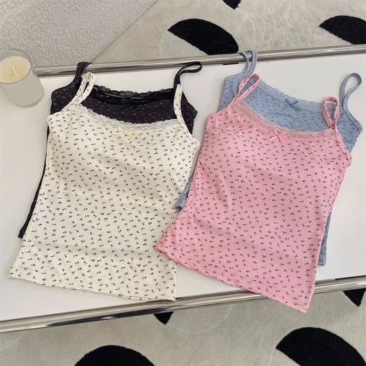 Top floral básico