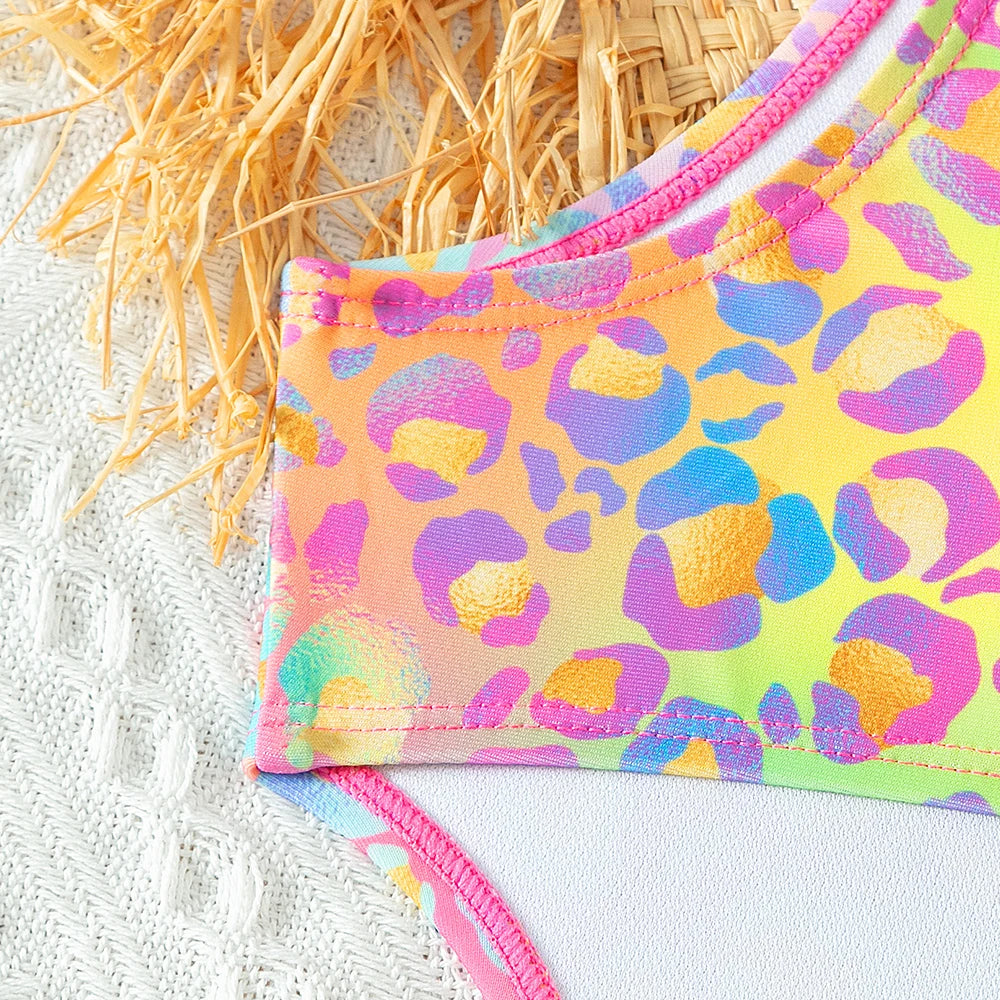 Rainbow Splash Kids Swimsuit (5Y-14Y)