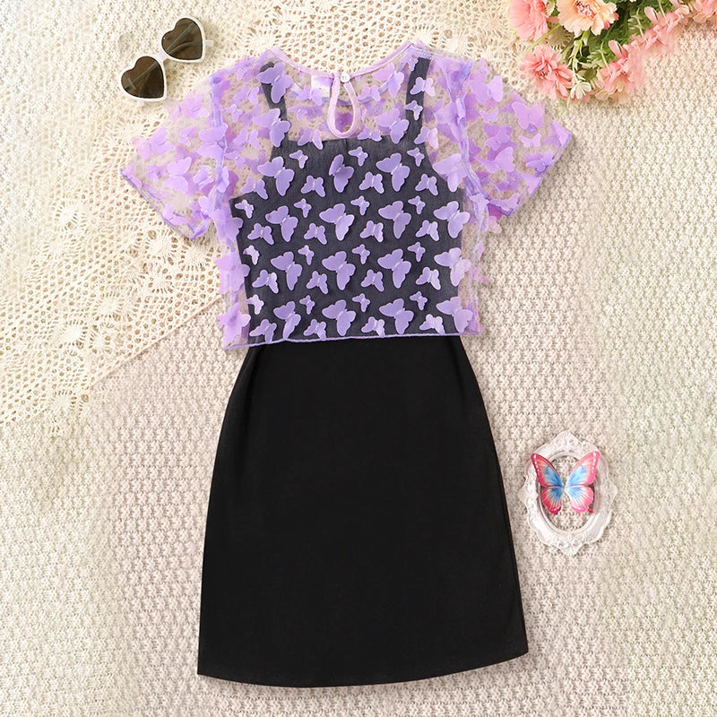 Children's Butterfly Dress (110cm-150cm)