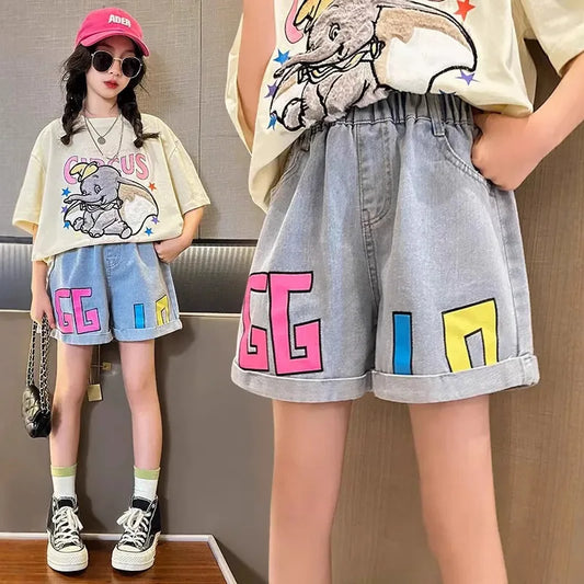 Pantalones cortos vaqueros GG Pop (3 a 14 años)