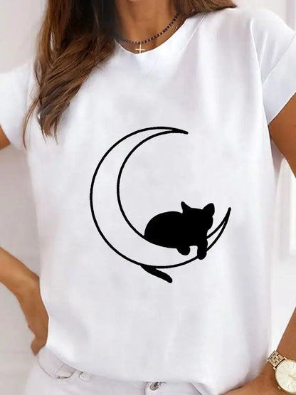 Camiseta para amantes de los gatos
