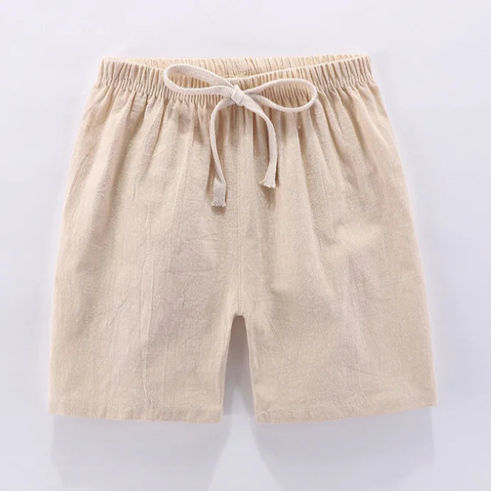 Pantalones cortos ligeros de verano para niños (3T-10T)
