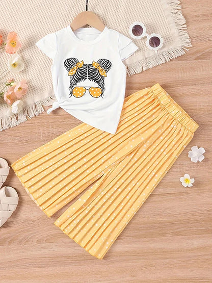 Conjunto Summer Style Infantil (4Y-7Y)