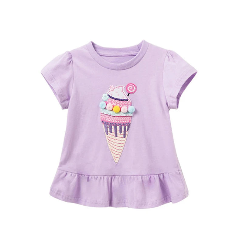 Camiseta infantil Summer Wings (tallas 3-7)