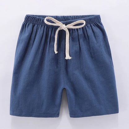 Pantalones cortos ligeros de verano para niños (3T-10T)