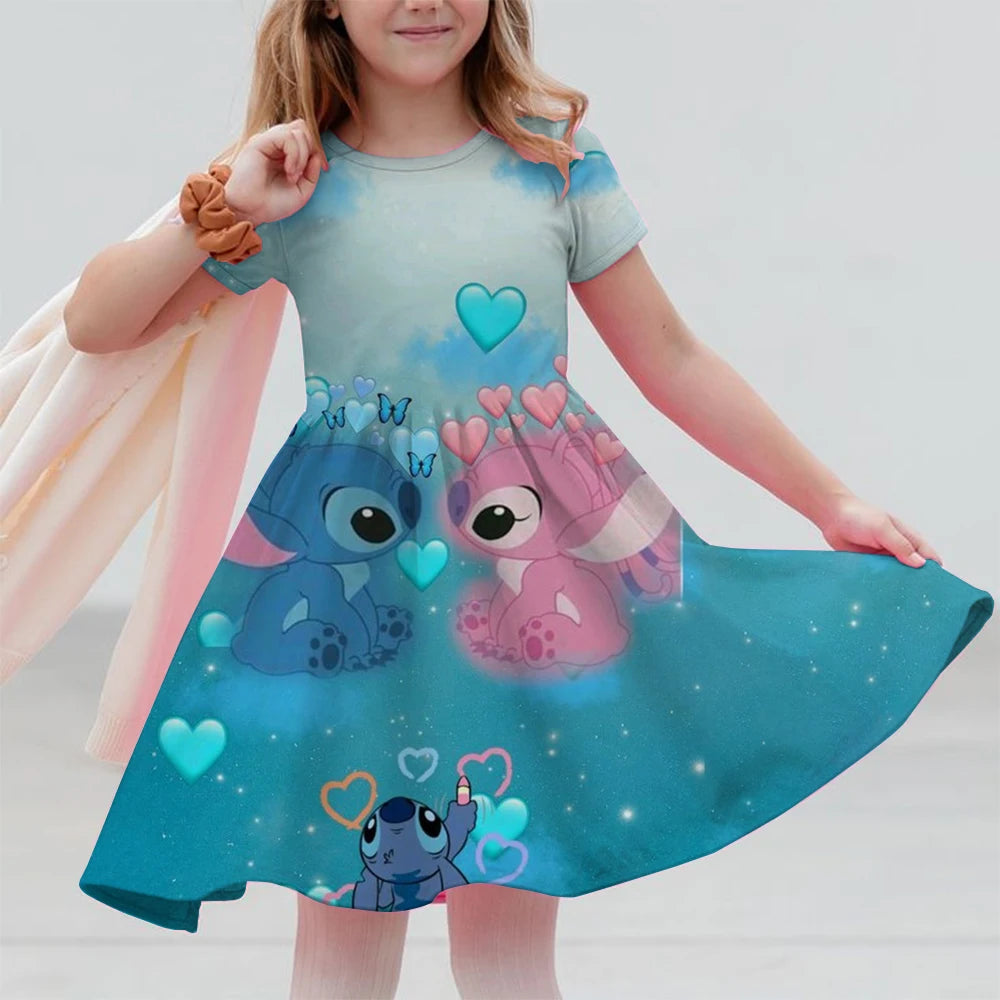 Vestido infantil Stitch Fun (120 cm-160 cm)