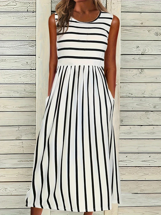 Vestido de rayas